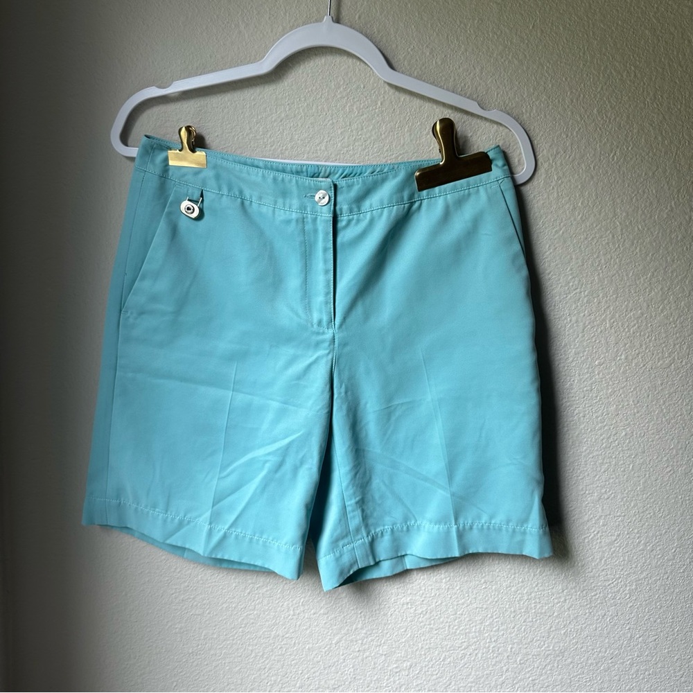 Blue Bermuda Shorts Classic Cotton Liz golf shorts